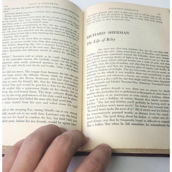 Half a Hundred Tales By Great American Writers Edited by Charles Grayson 1945 HC - Picture 13 of 13